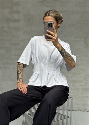 Inez tee Bright White Gestuz 